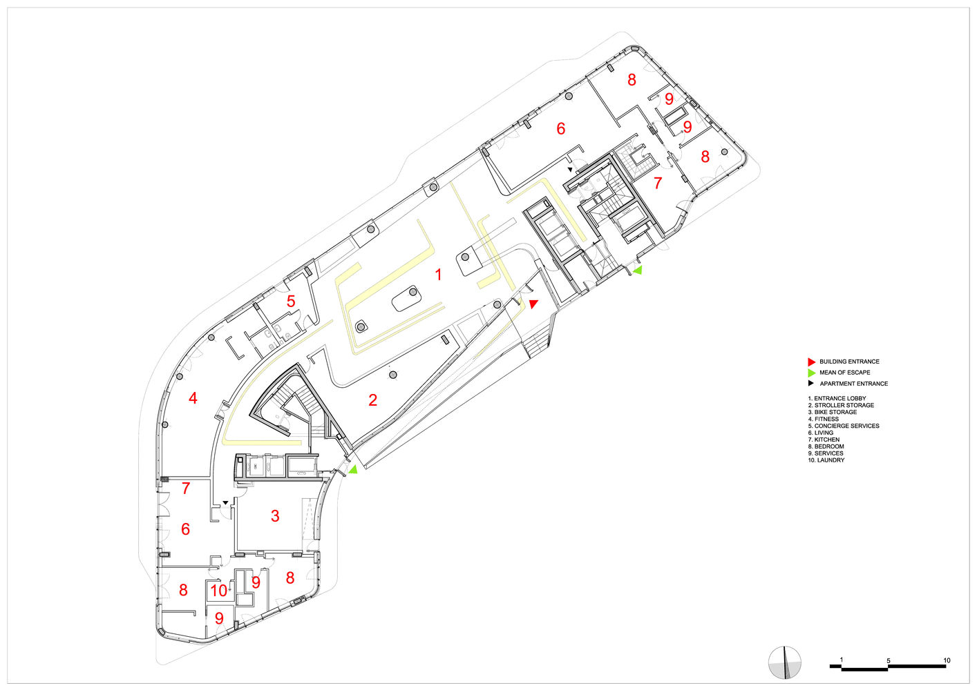 Floor Lay-out Detail