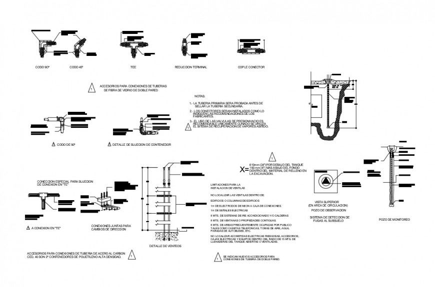 Accessories for steel pipe connections ced carbon cad structure details dwg file