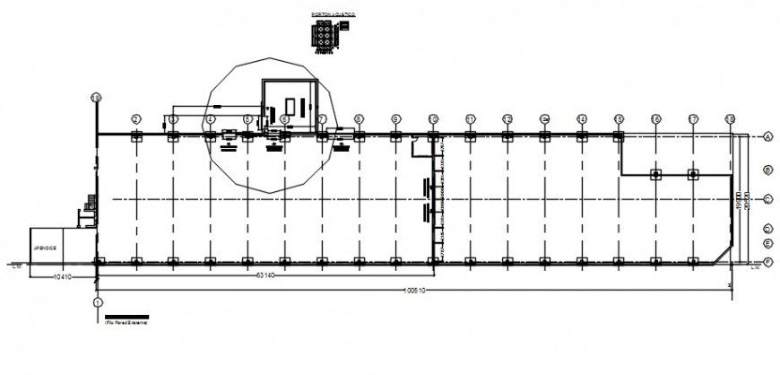 Acoustic metal gate section and installation details dwg file