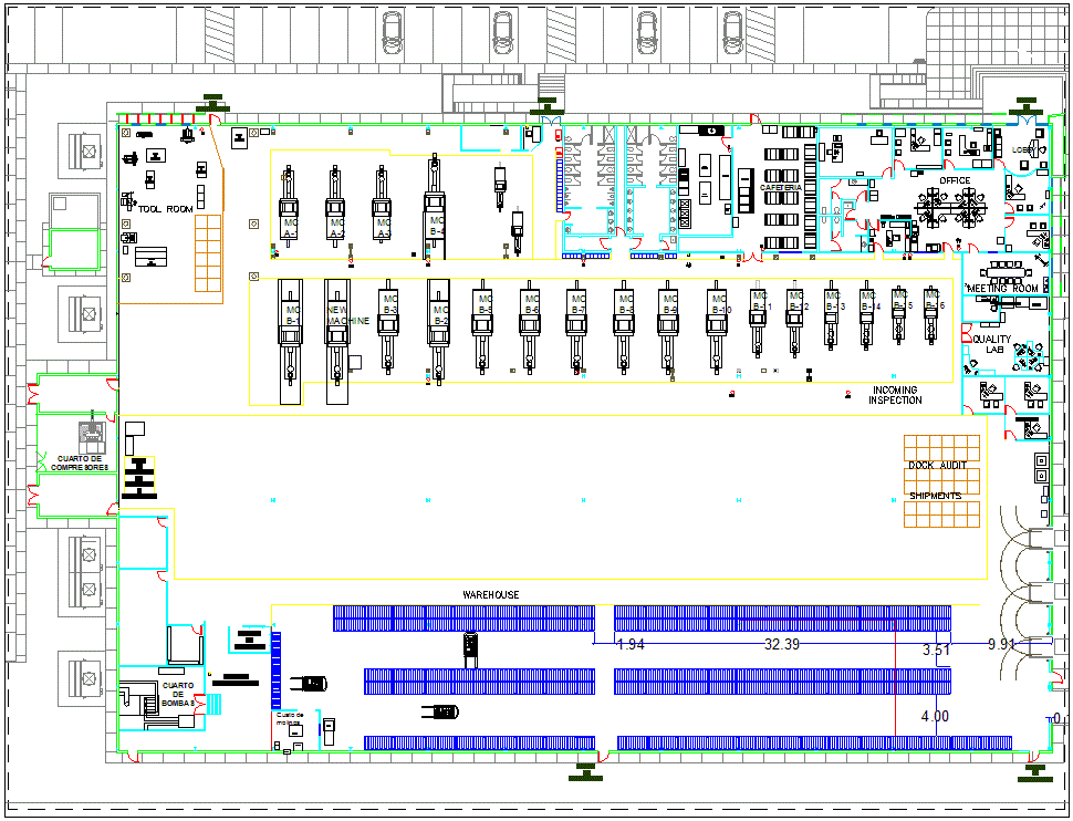 Molder Shaper CAD Drawings for Mechanical Equipment and Machine Design