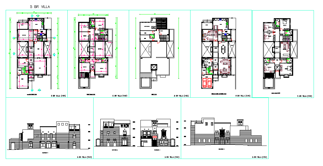 Modern Bungalows Design