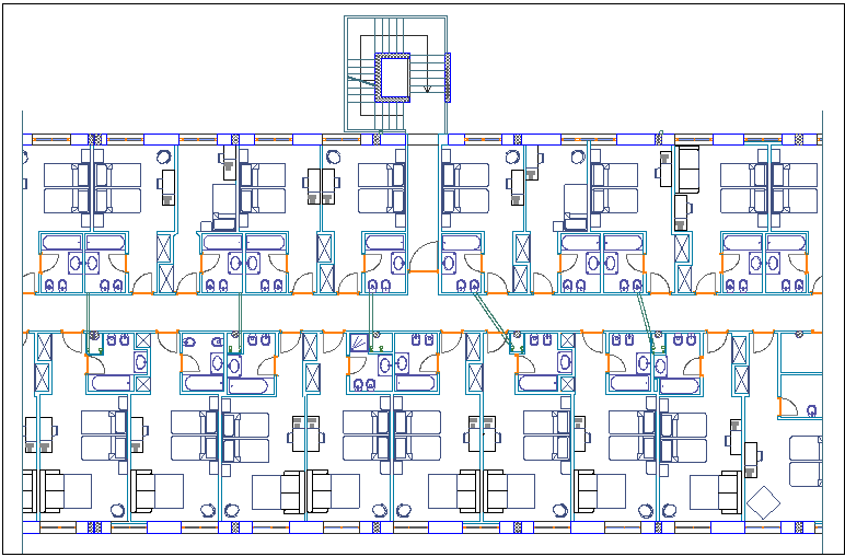 Hotel layout Plan