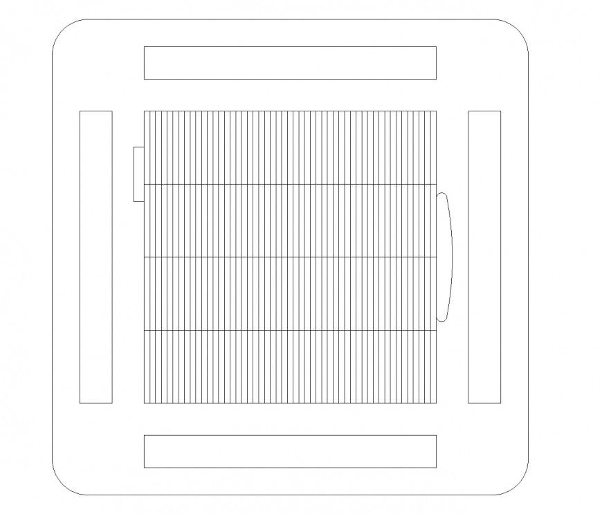 Air conditioning cassette dwg file