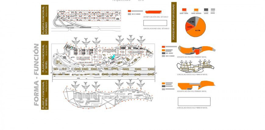 Airport plan structure construction detail dwg file