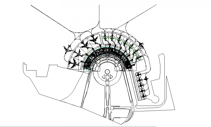 Airport planning autocad file