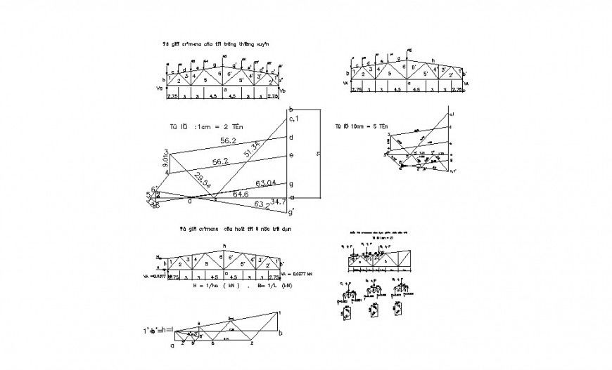 Aluminium roof section and construction drawing details dwg file