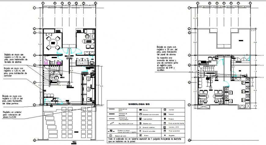 An Electrical house plan detail dwg file
