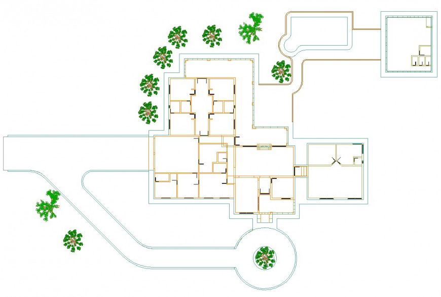 Apartment civil plan in dwg AutoCAD file.