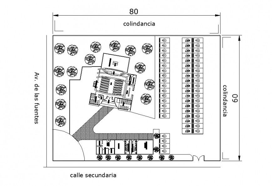 Apostolic church architecture layout plan cad drawing details dwg file
