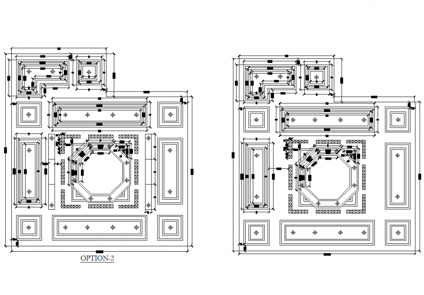 Architect ceiling design detail autocad file