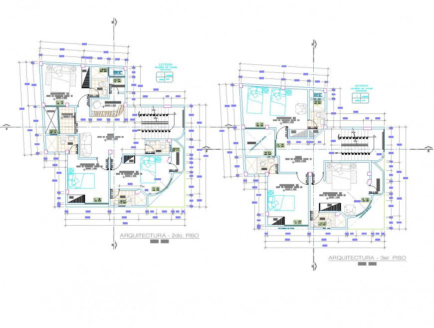 Architectural building detail elevation AutoCAD file