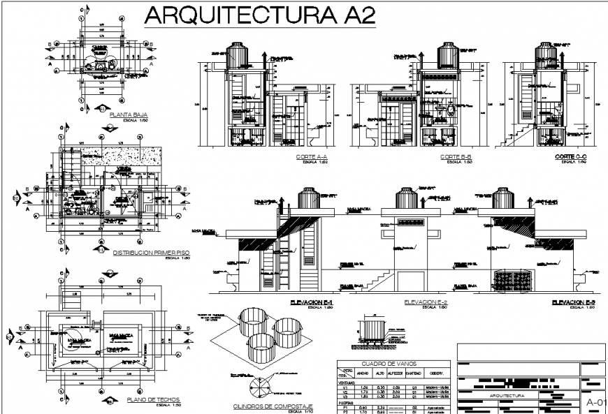 Architectural machinery plant plan detail dwg file.