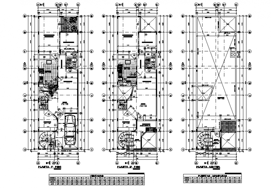 Architecture house Layout plan dwg file