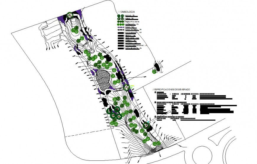 Area detail 2d view layout plan CAD block autocad file