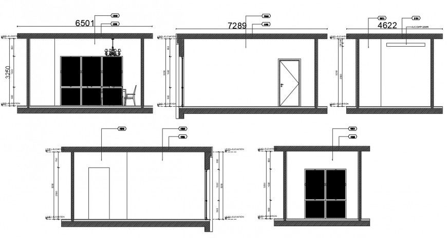 Area plan bedroom apartment autocad file