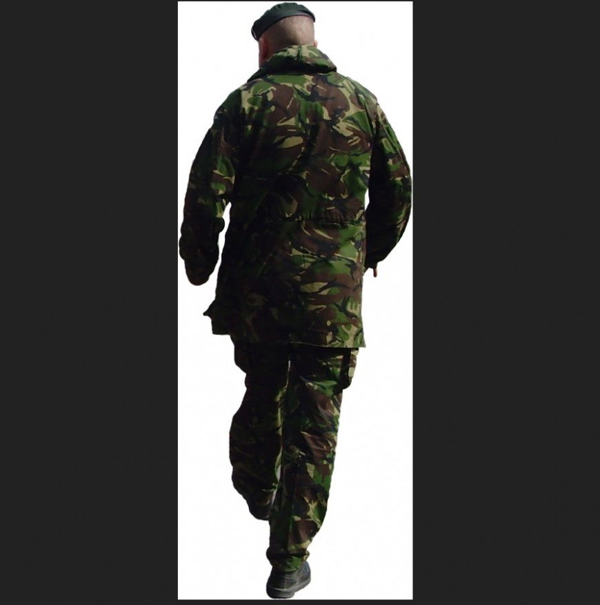 Army man detail 3d model layout JPEG file