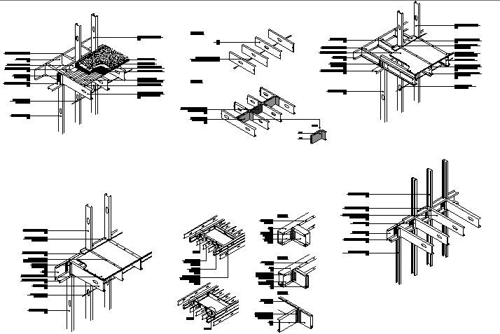 assembling and joining of beam structure
