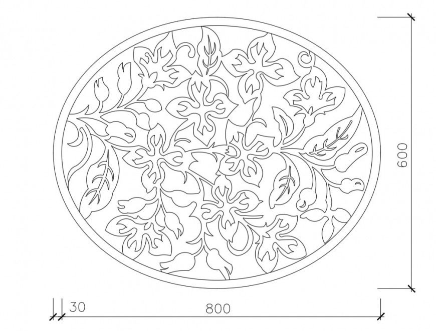 Assorted flower cad blocks