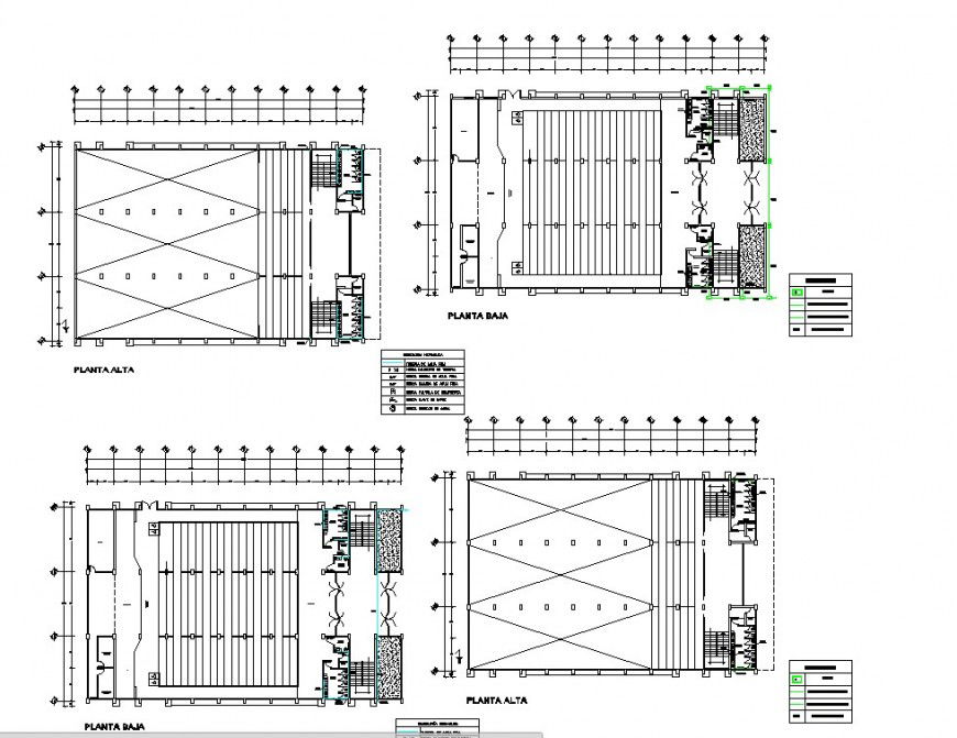 Auditorium building plan detail 2d view layout file in autocad format