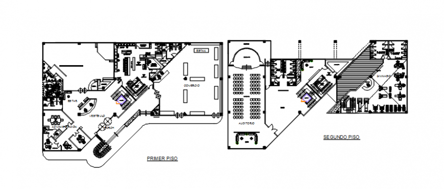 Auto cad file of four star hotel