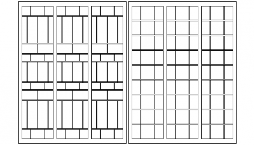 Autocad drawing of Abdual masjid jaali elements