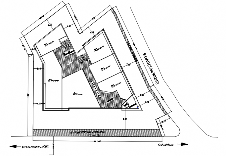 Autocad drawing of commercial project
