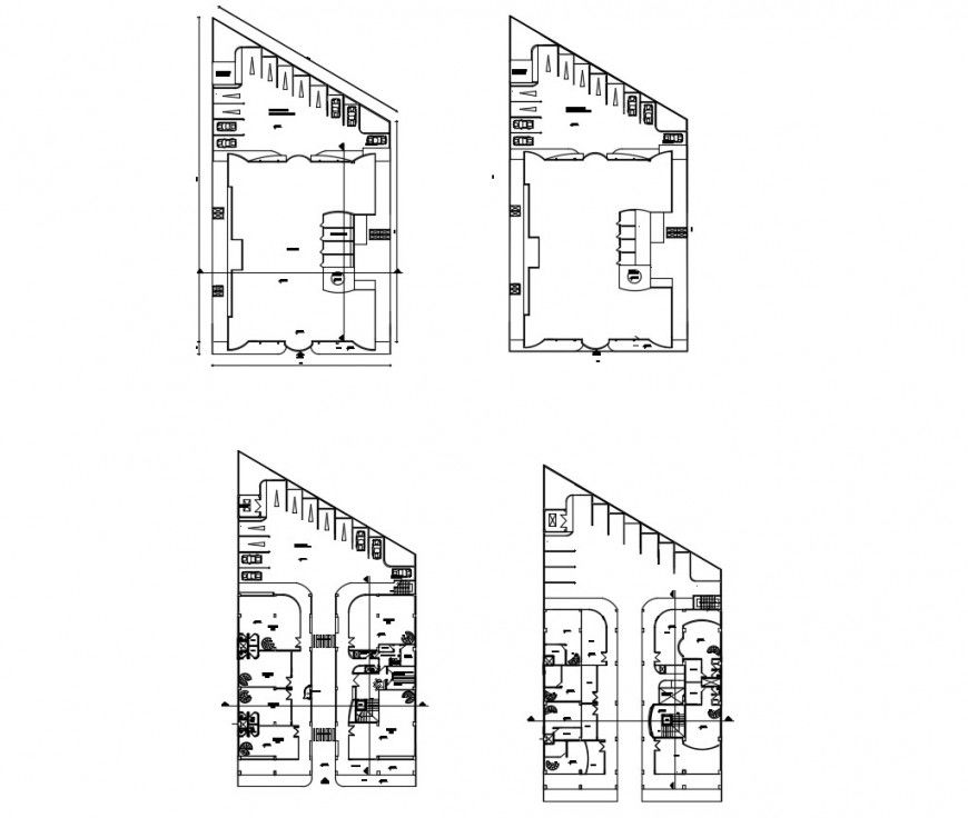Autocad file of  shopping center 2d details
