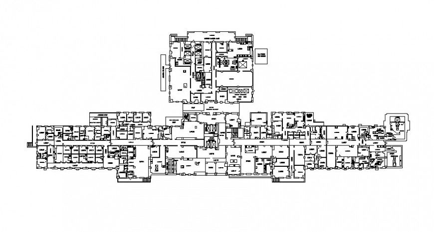Autocad file of 2d hospital project design AutoCAD file