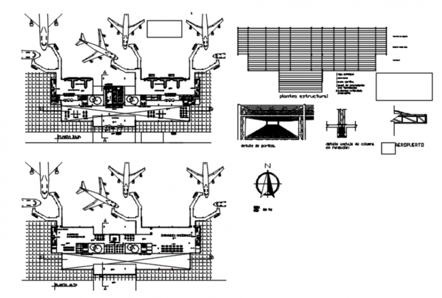 Autocad file of airport 2d details