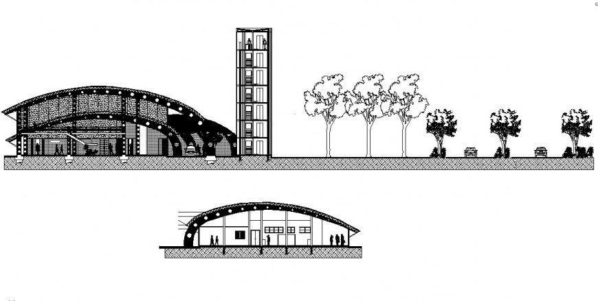 Autocad file of airport section 2d details
