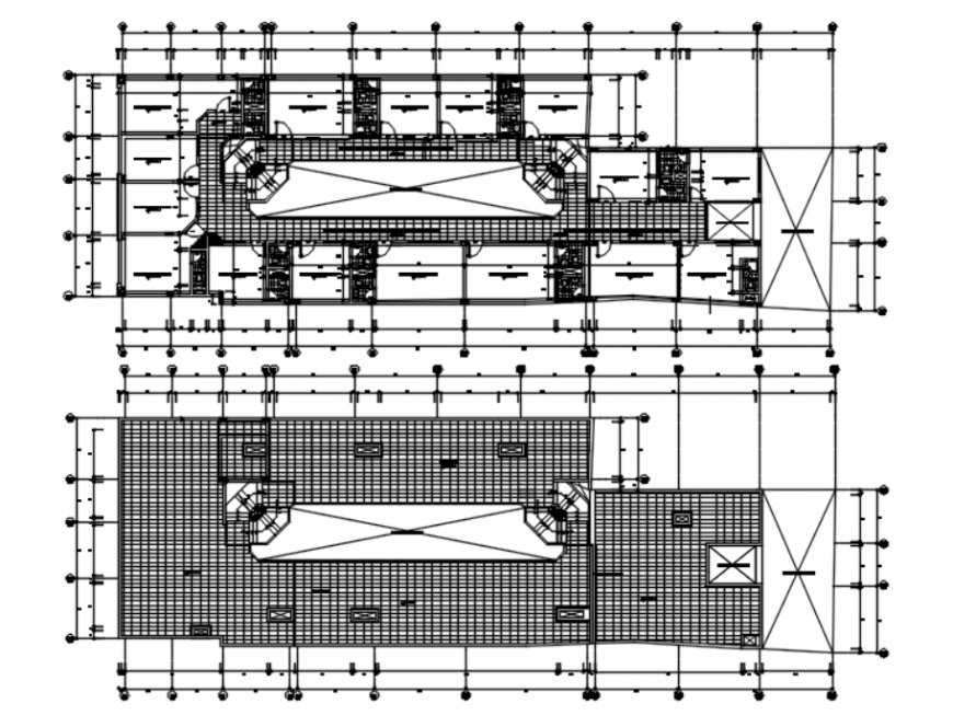 Commercial unit detail AutoCAD DWG drawing file for download