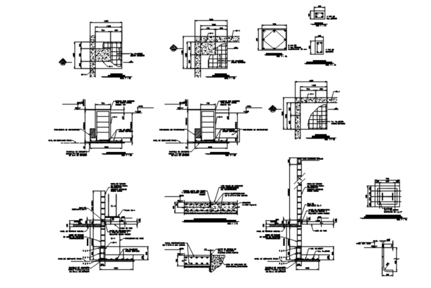 Constructive Steel Structure AutoCAD Drawing Details DWG File