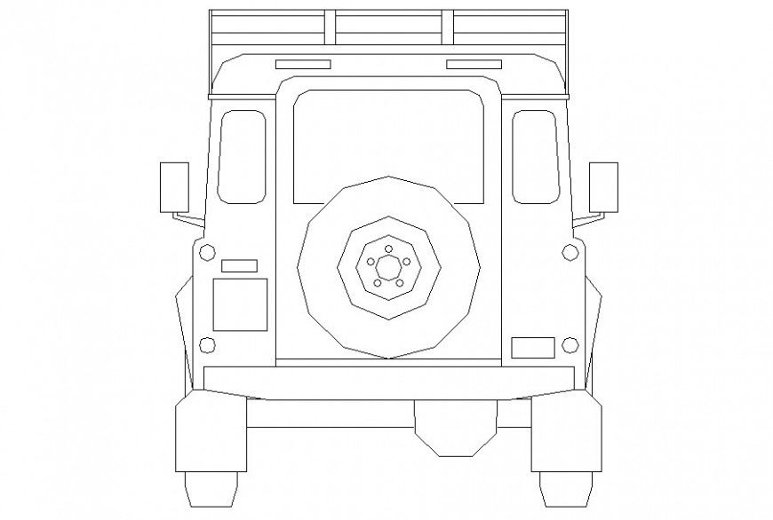 Autocad file of traveler car block