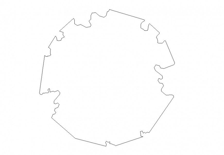 Autocad file of tree block 2d unit