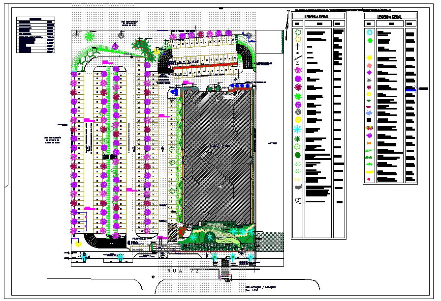 Landscaping of Garden Design plan