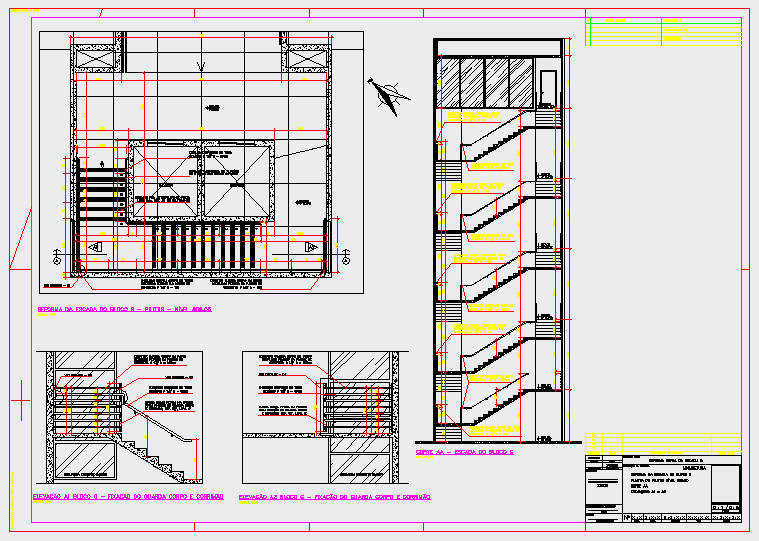 Multi Store Stair Detail