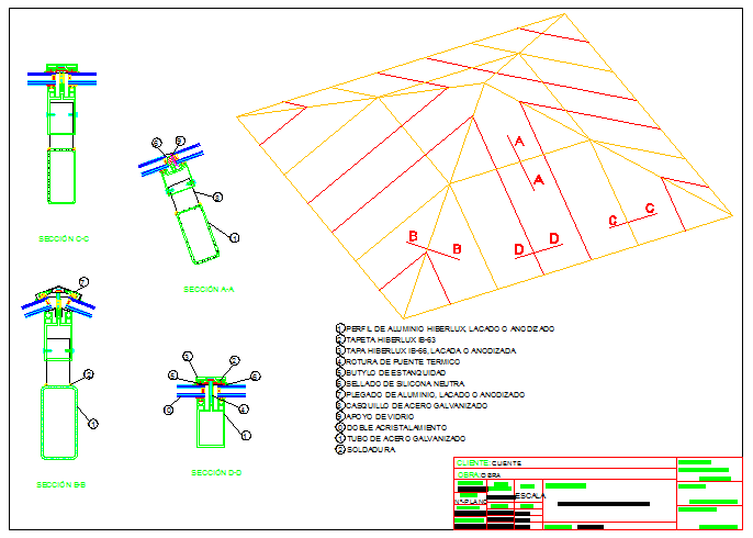 Aluminum Truss and Pyramid Steel design