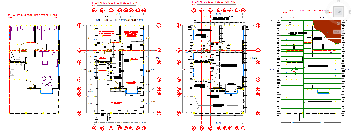 Residential house design floor plans