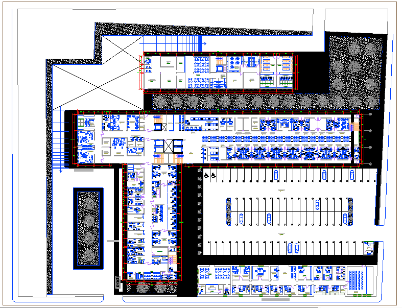General Hospital lay-out