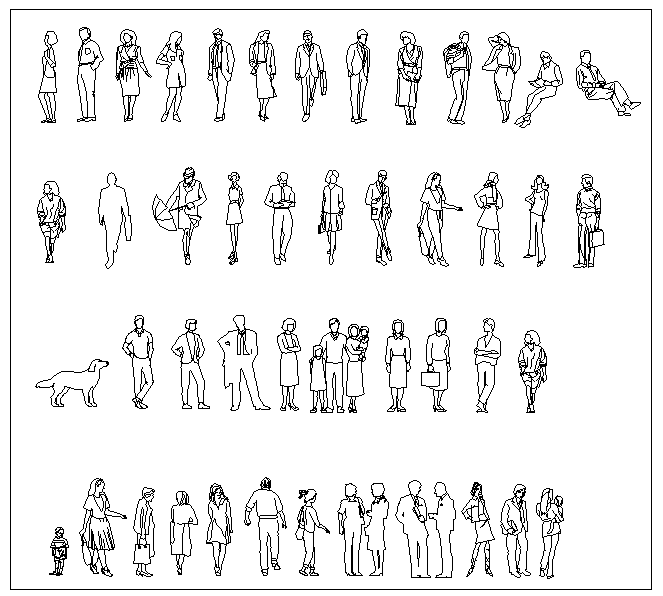 Human figure Blocks design