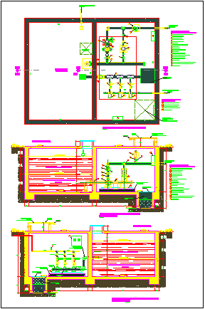 PRESSURIZED WATER SYSTEM DRAWING