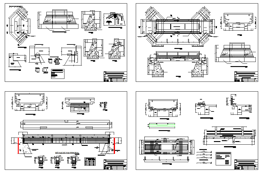 Structure design DWG