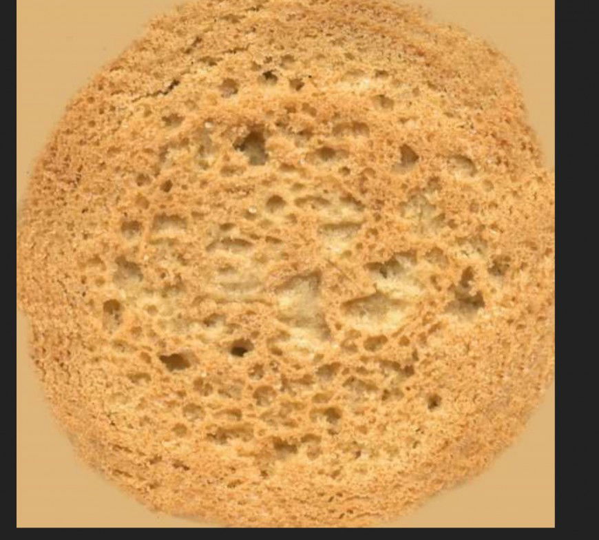 Baked sugar cookies texture detail Photo file