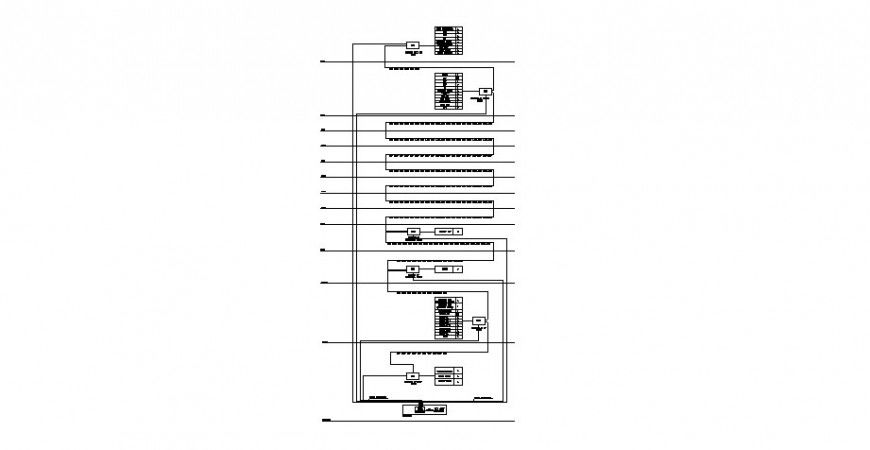 Baniyas hotel electrical diagram and installation drawing details dwg file