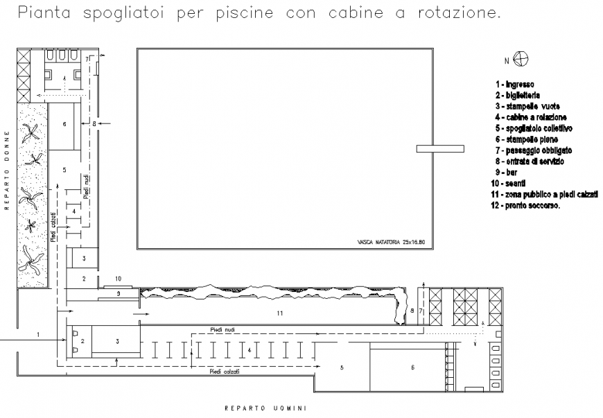 Bar plan detail dwg file.