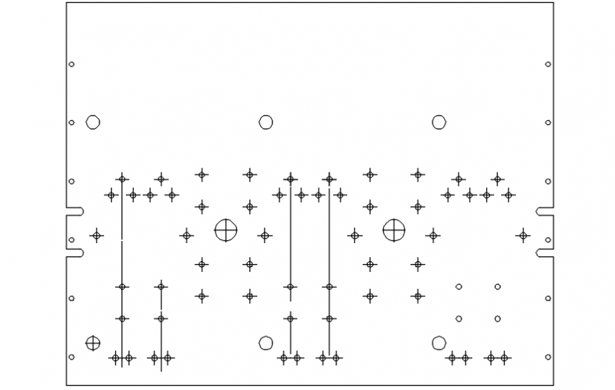 base plate detail drawing .dwg file