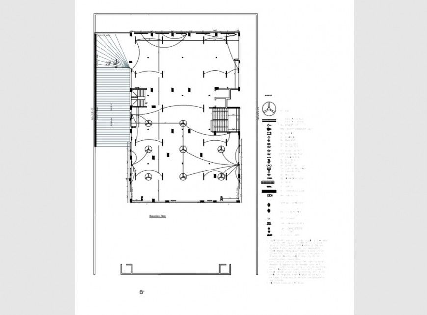 Basement floor electrical layout plan details of house pdf file