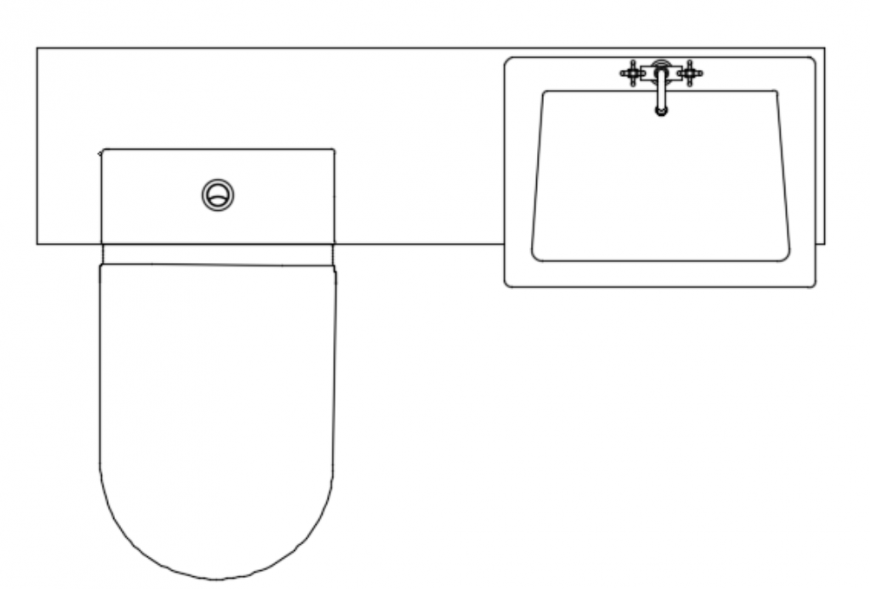 Basin and toilet vanity unit