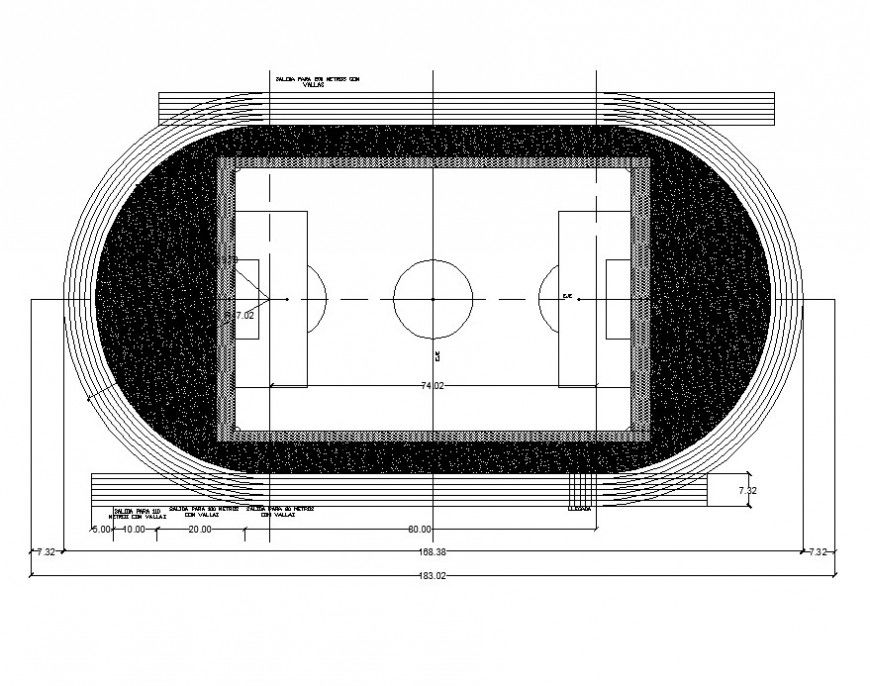 Basketball ground detail 2d view CAD block autocad file