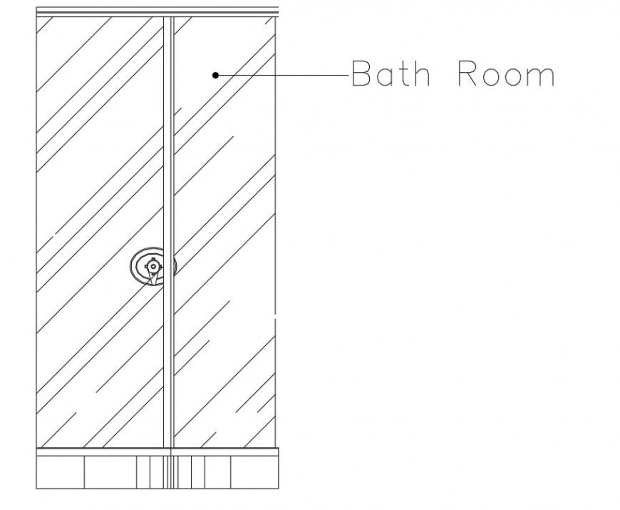 Bath Room CAD Block autocad file